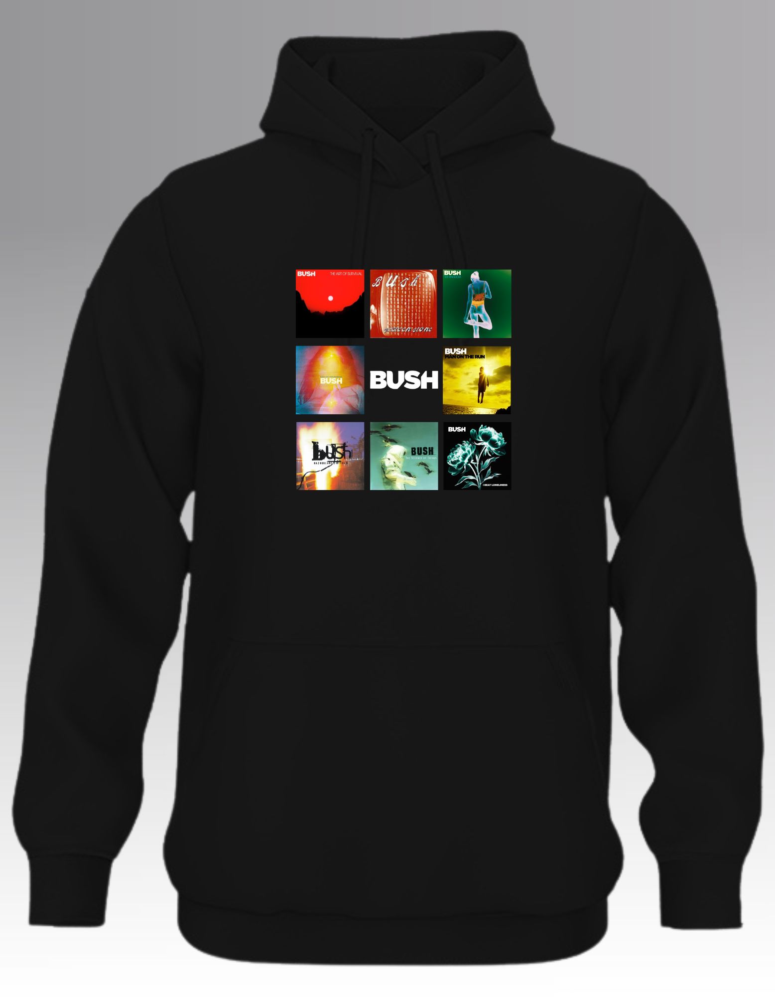 Bush Albums Hoodie
