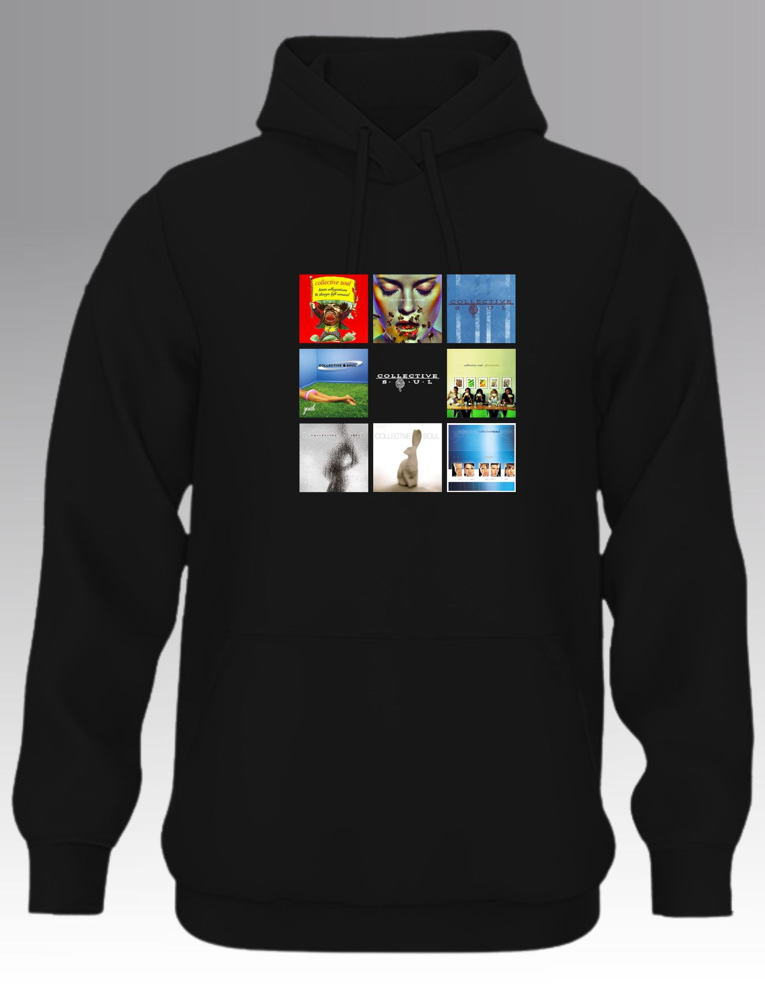 Collective Soul Albums Hoodie