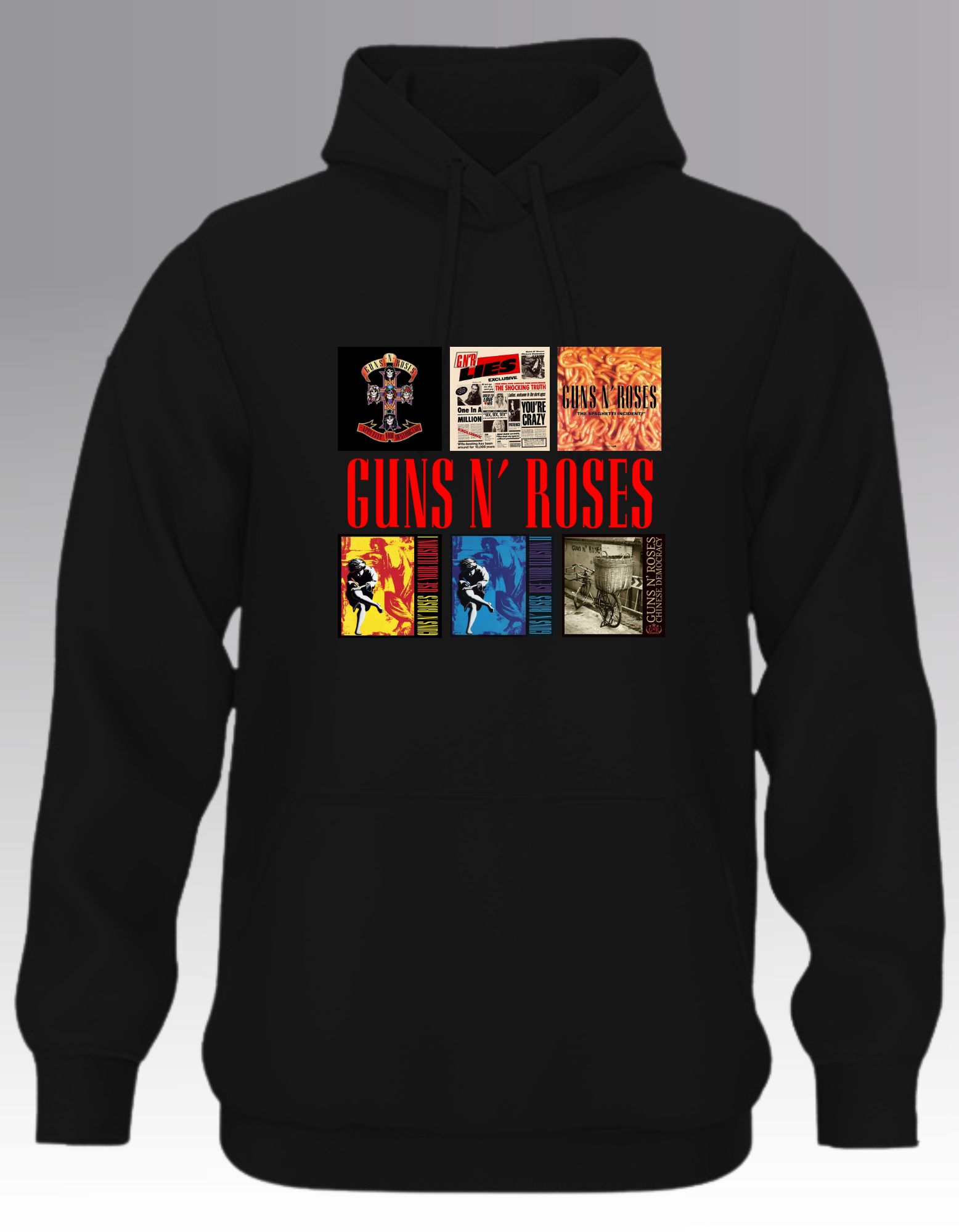 Guns N Roses Albums Hoodie