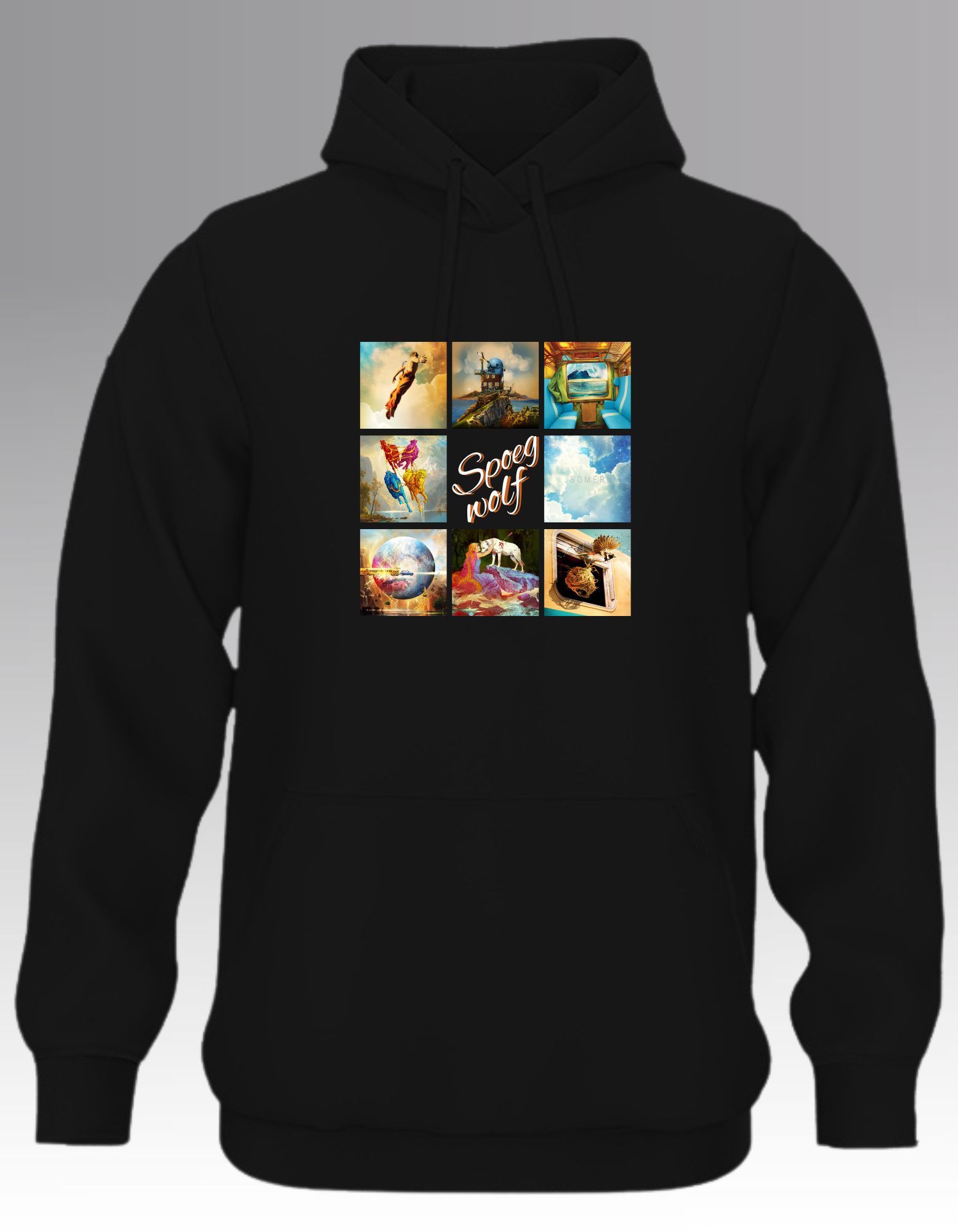 Spoegwolf Albums Hoodie