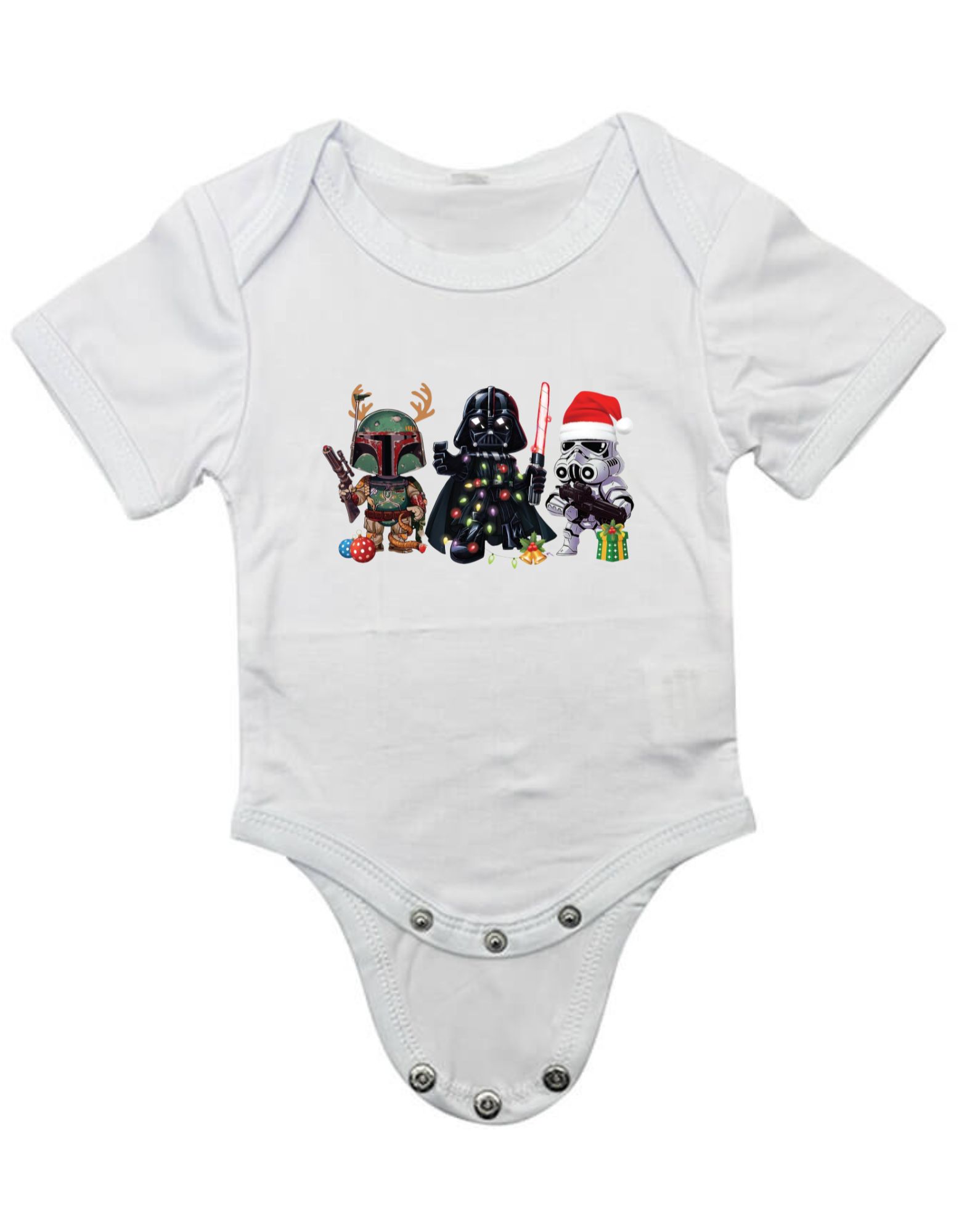 Star Wars Xmas Babygrow