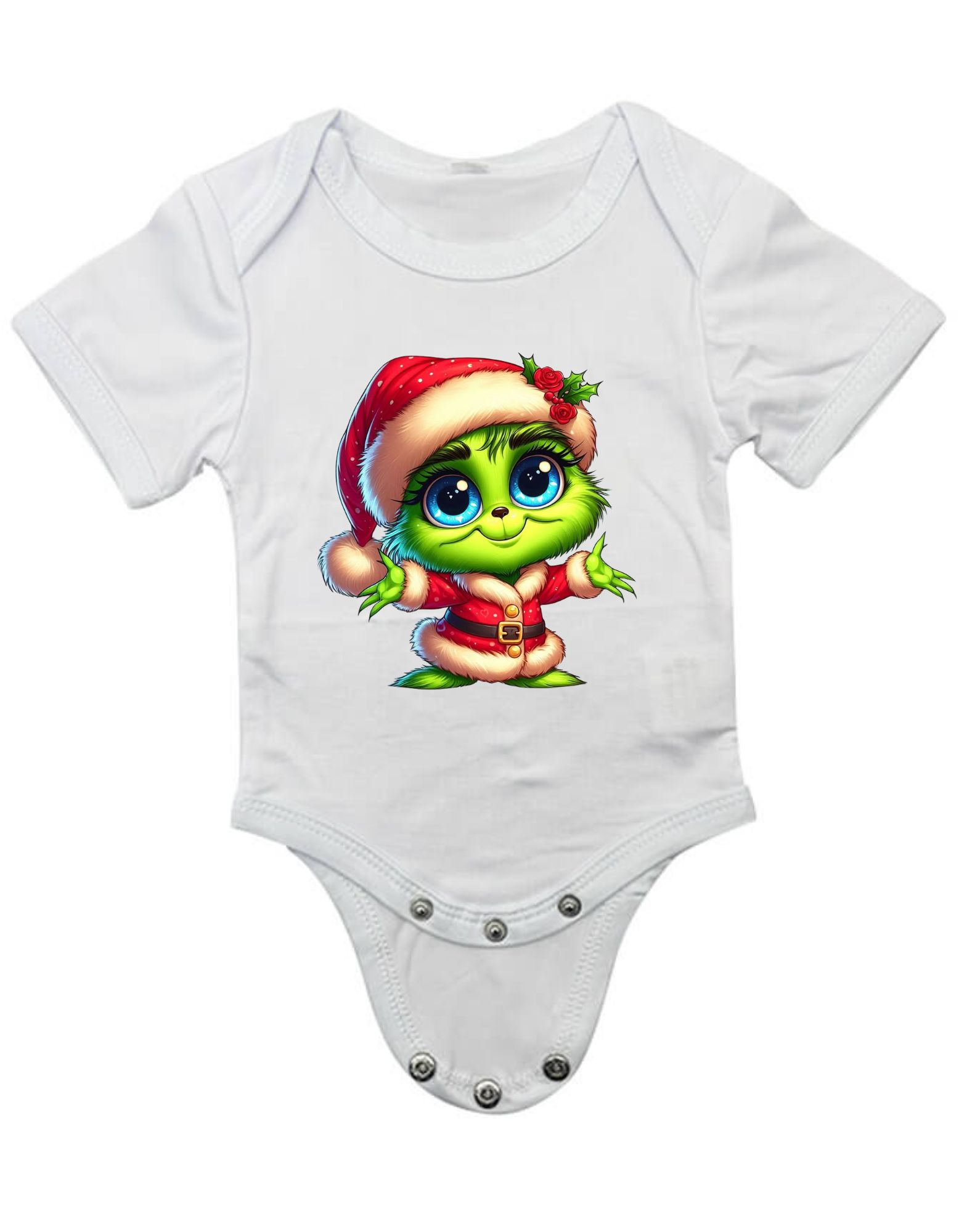 Grinch Xmas Babygrow