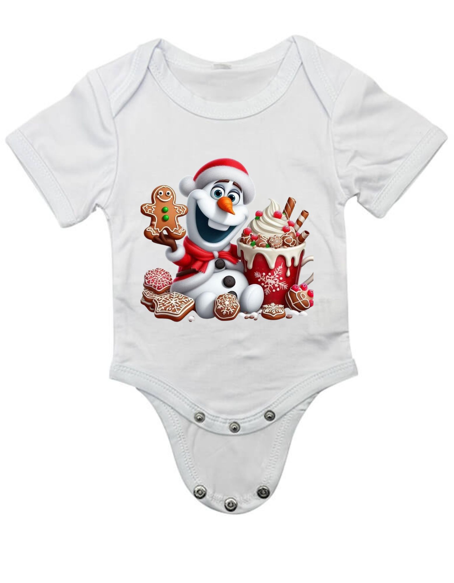 Olaf Xmas Babygrow
