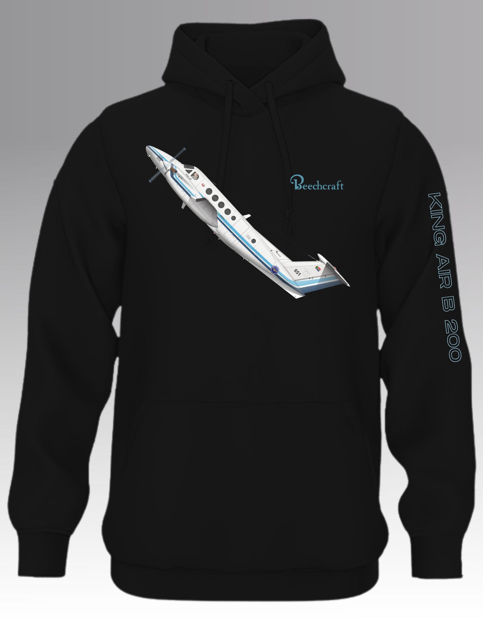 Beechcraft King Air B200 Hoodie