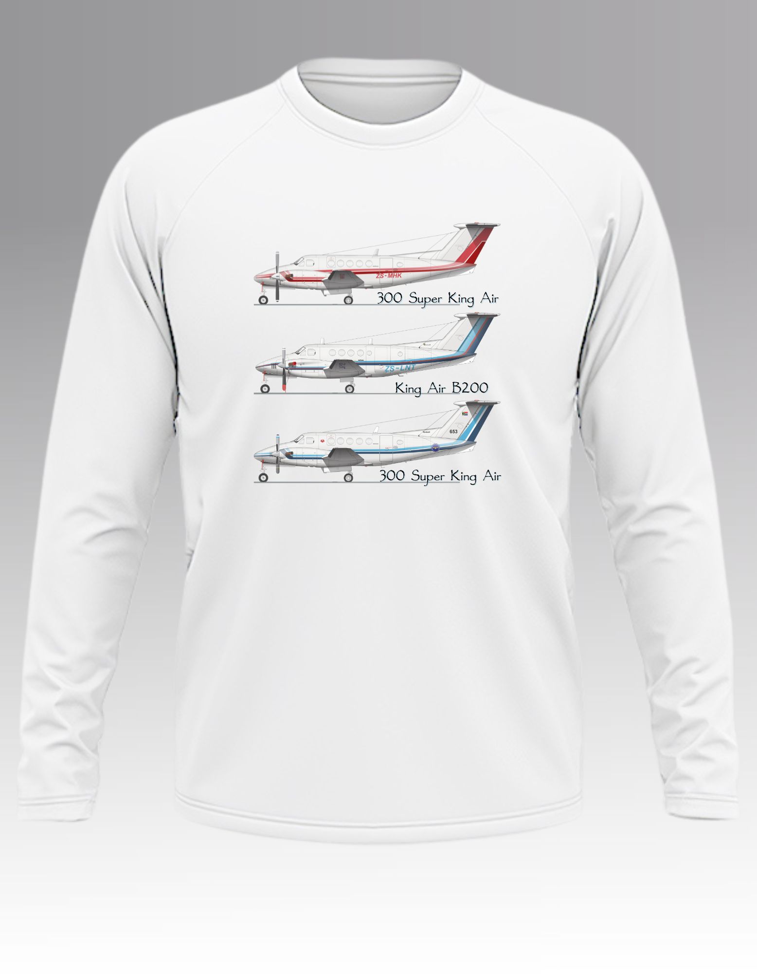 King Air Long sleeve T