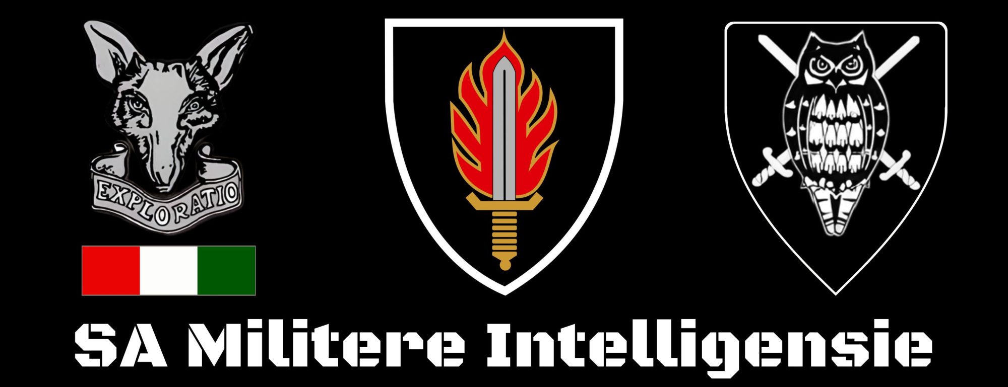 SA Militere Intelligensie Desk pad
