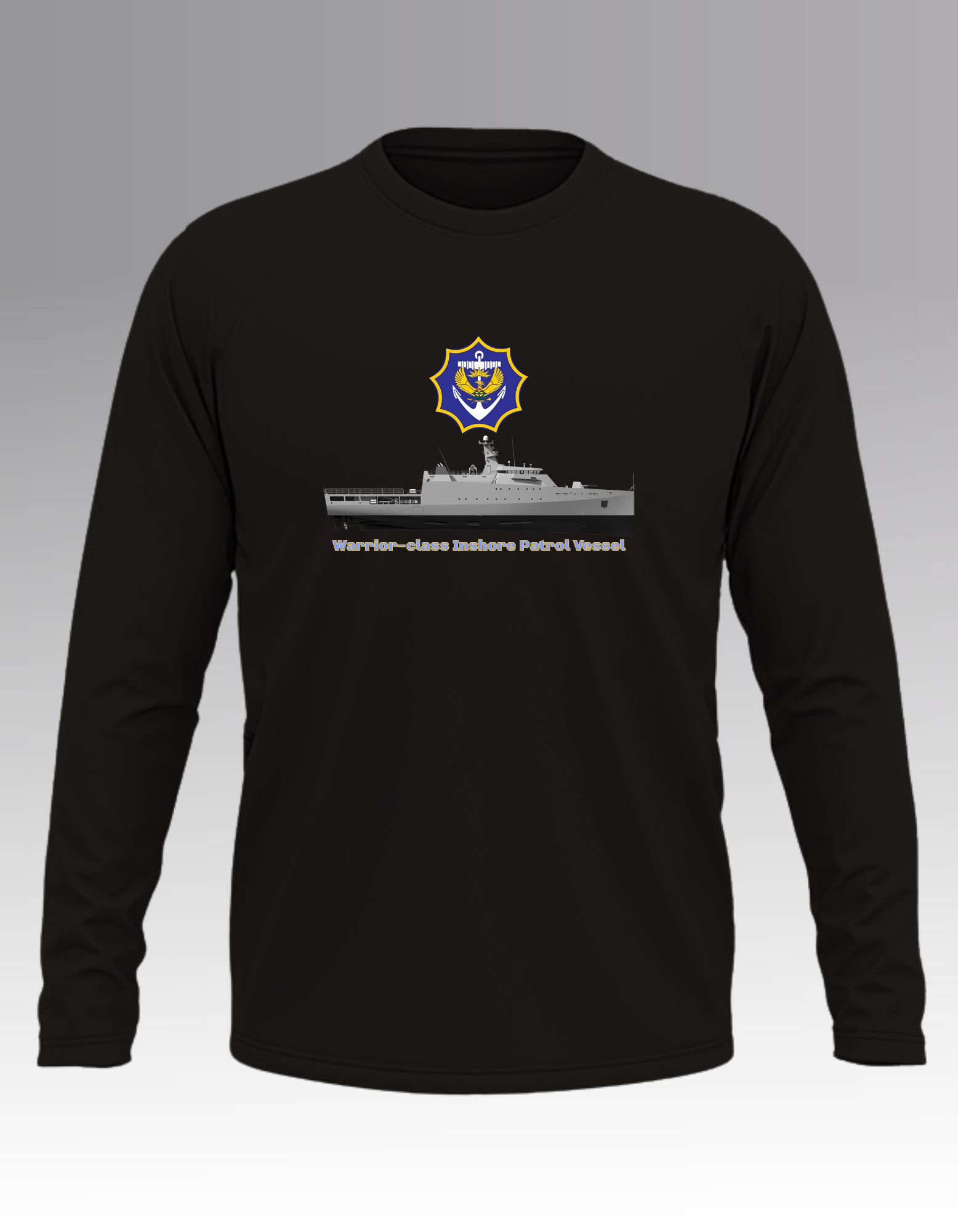 Warrior-class Inshore Patrol Vessel Long sleeve T