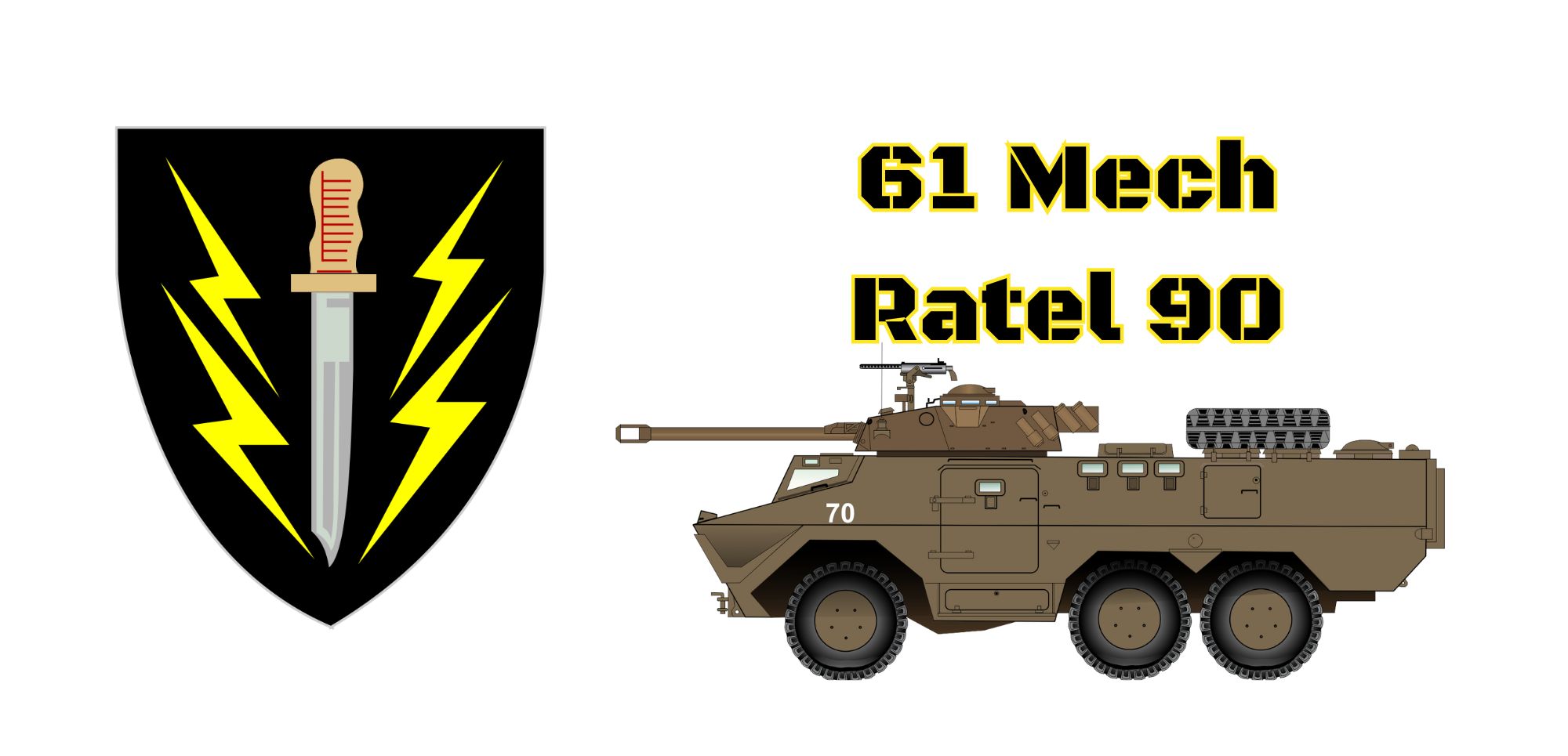 61 Mech Ratel 90 mug