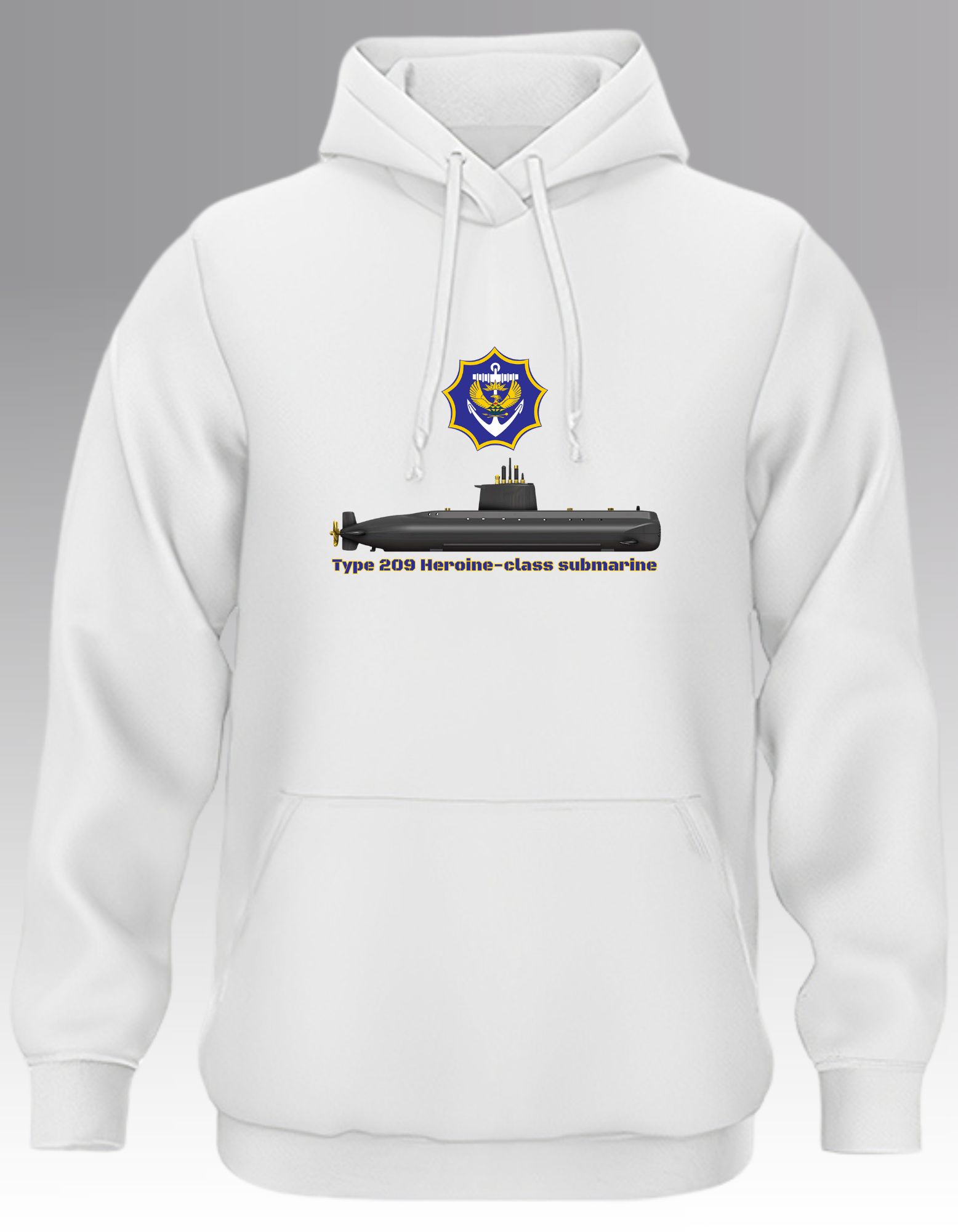 Type 209 Heroine-class submarine Hoodie
