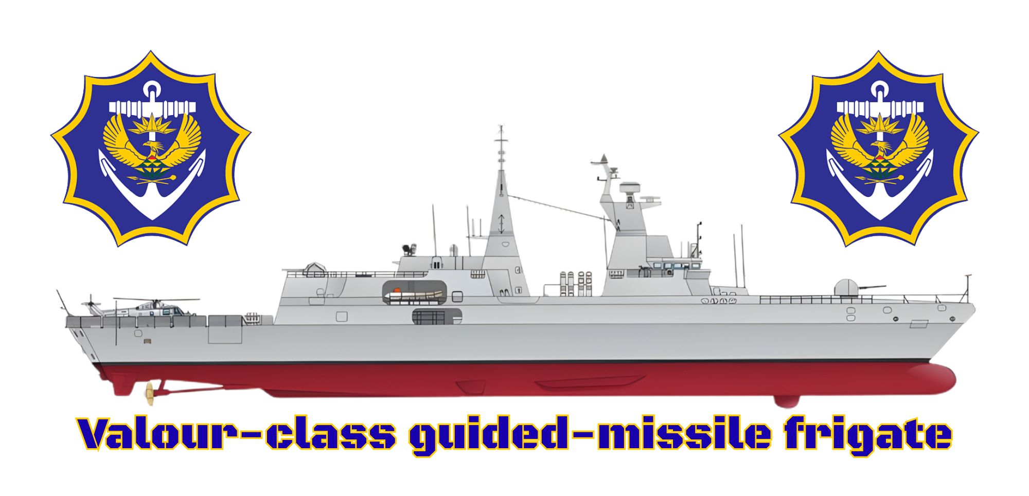 Valour-class guided-missile frigate mug