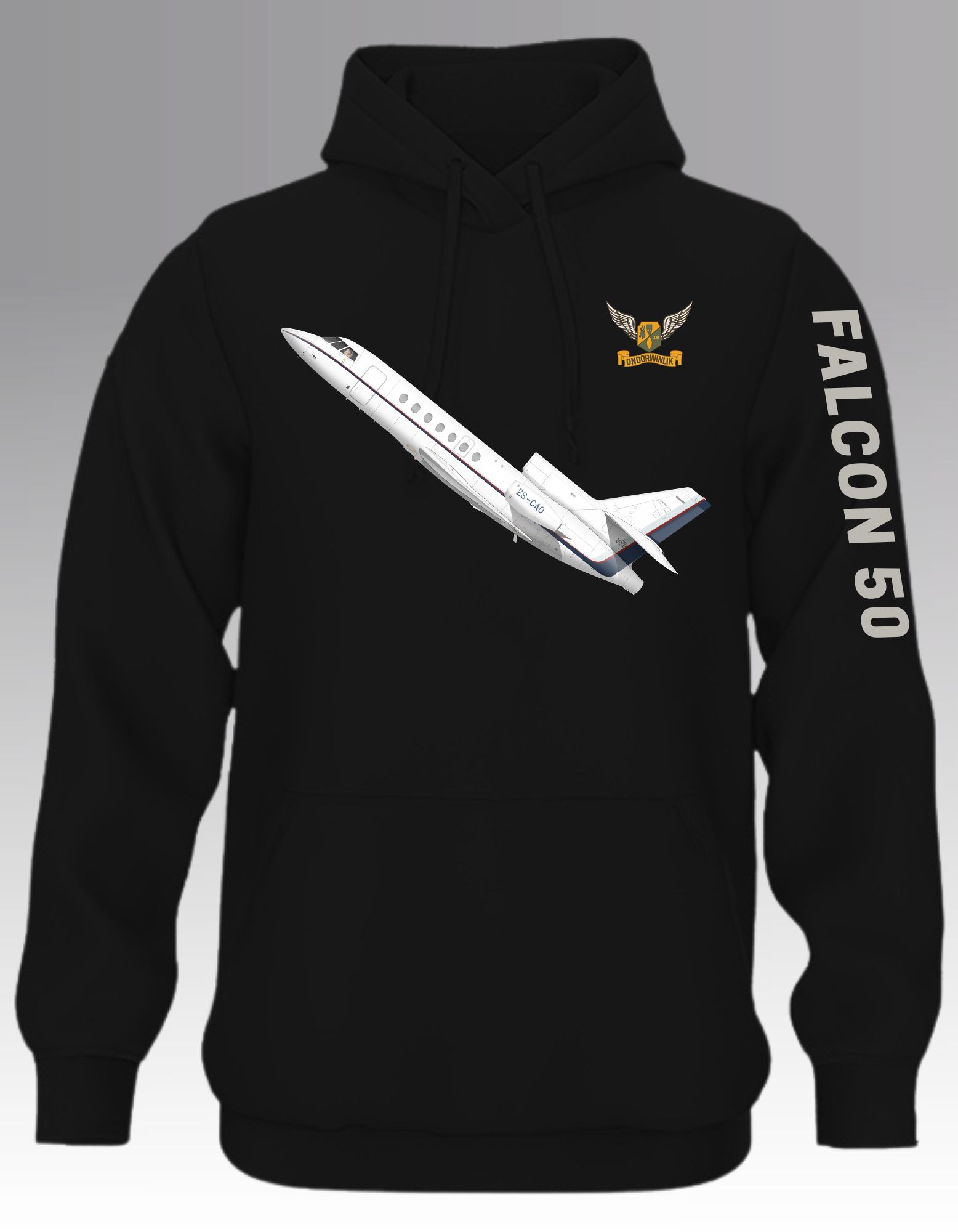 21 Sqn Falcon 50 Hoodie