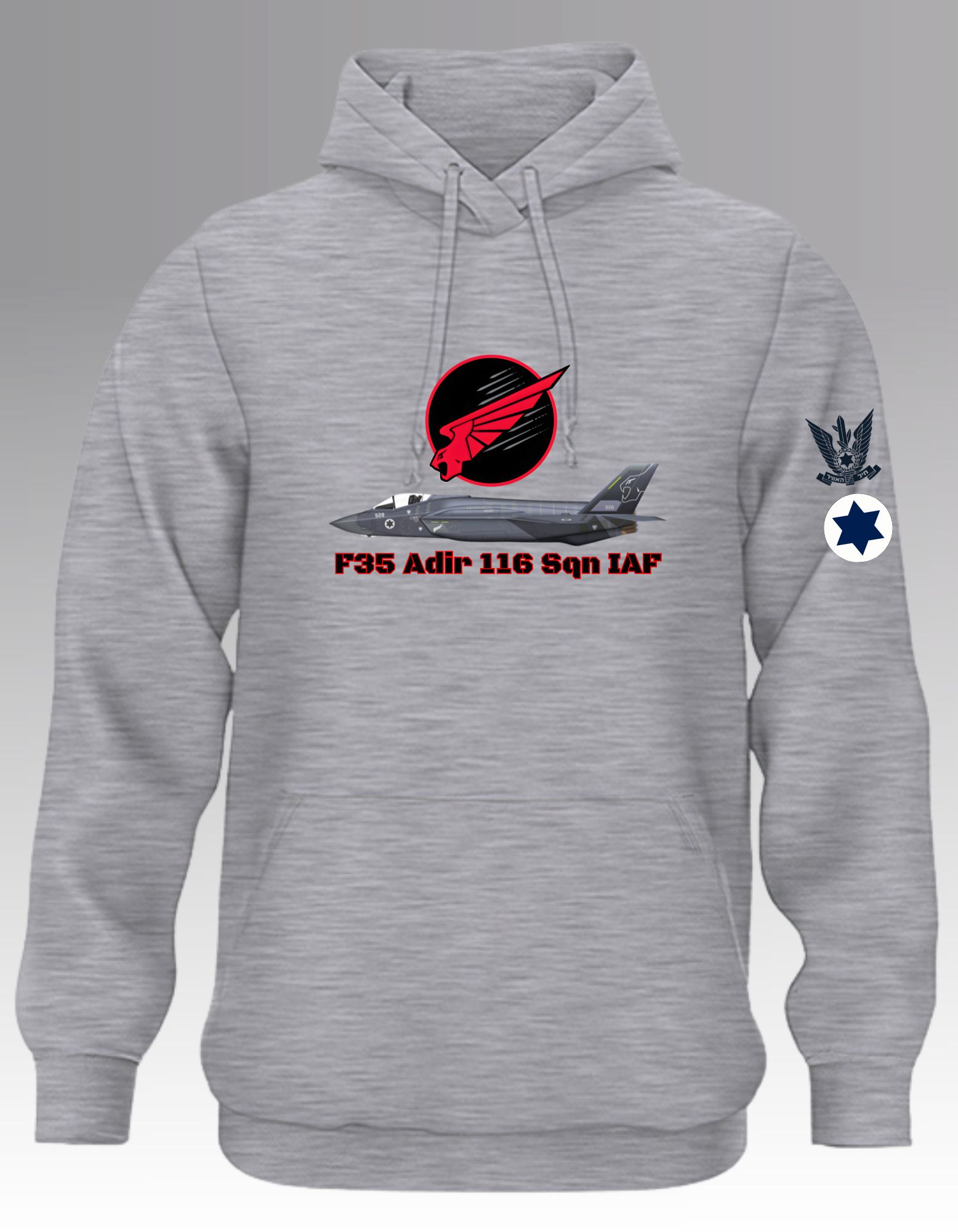 F35 Adir 116 Sqn IAF Hoodie