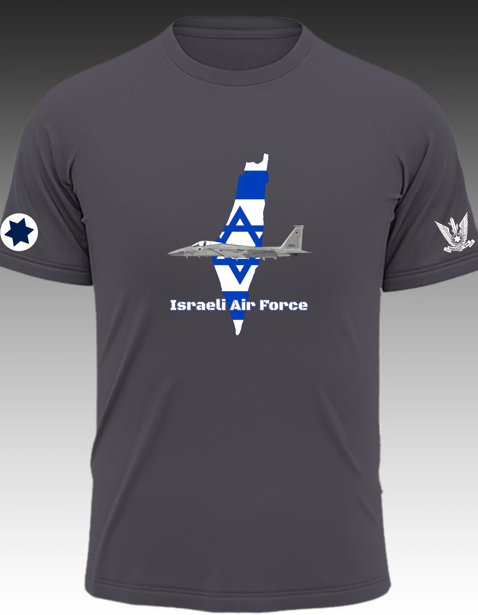 Israeli Air Force map