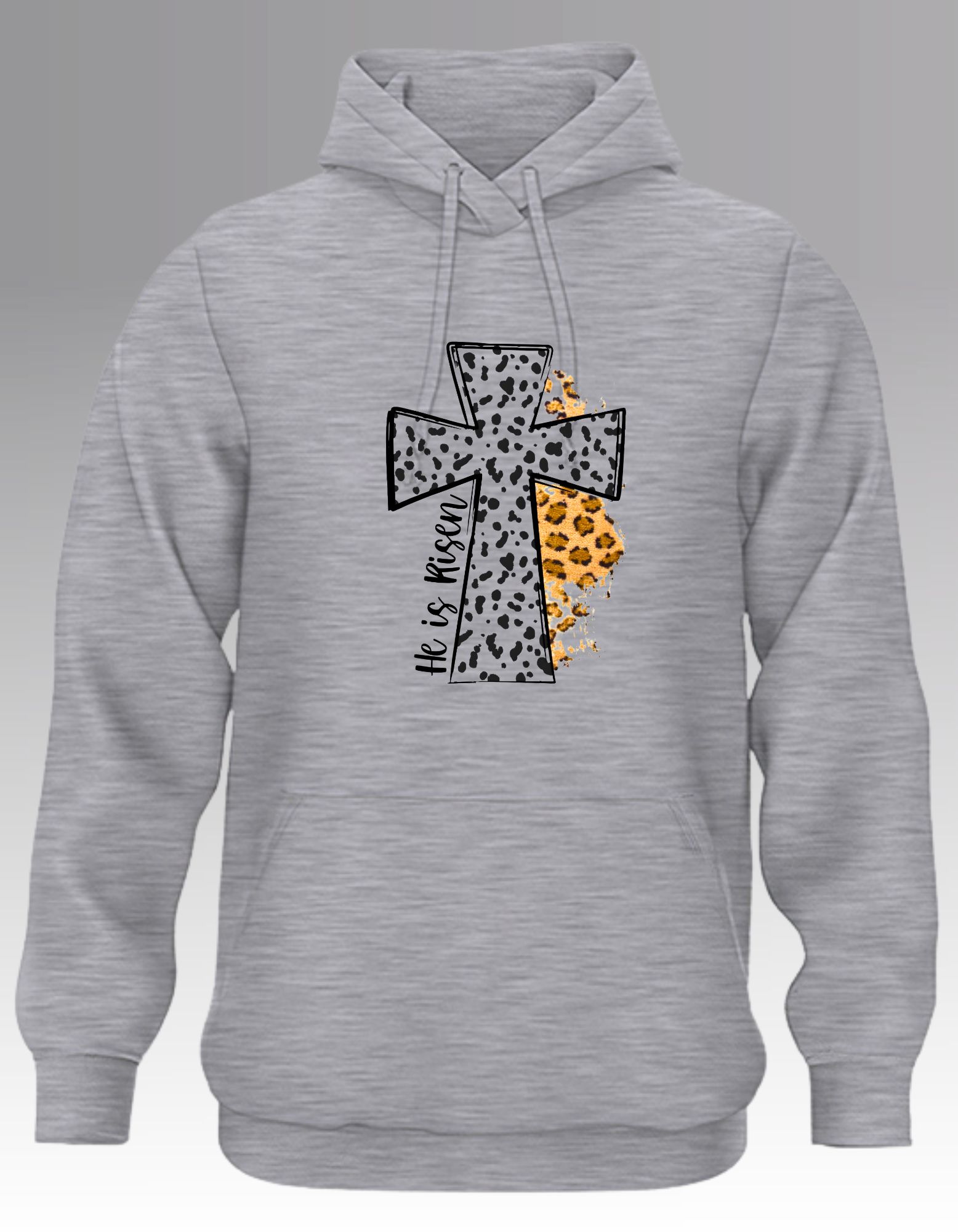 He is risen cross Hoodie