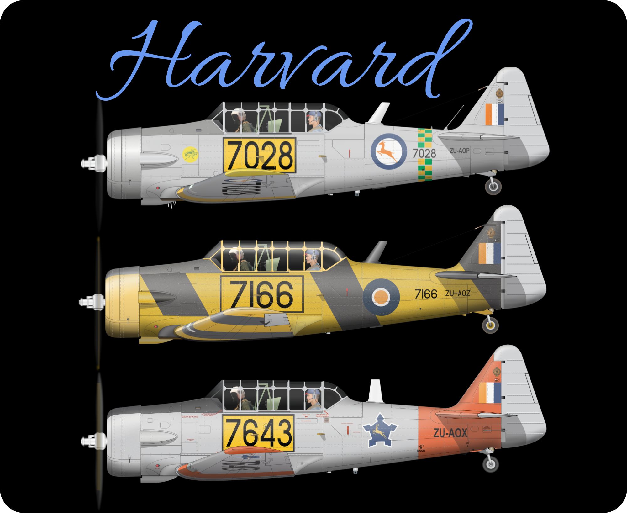 Harvard mouse pad