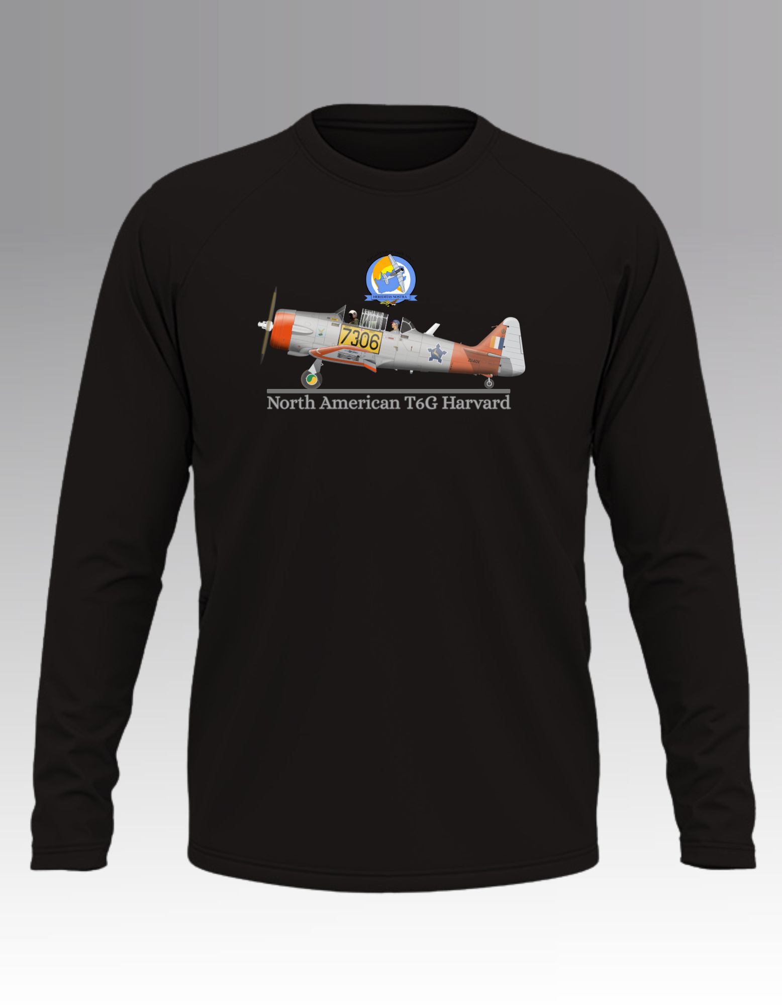 North American T6G Harvard Long sleeve T