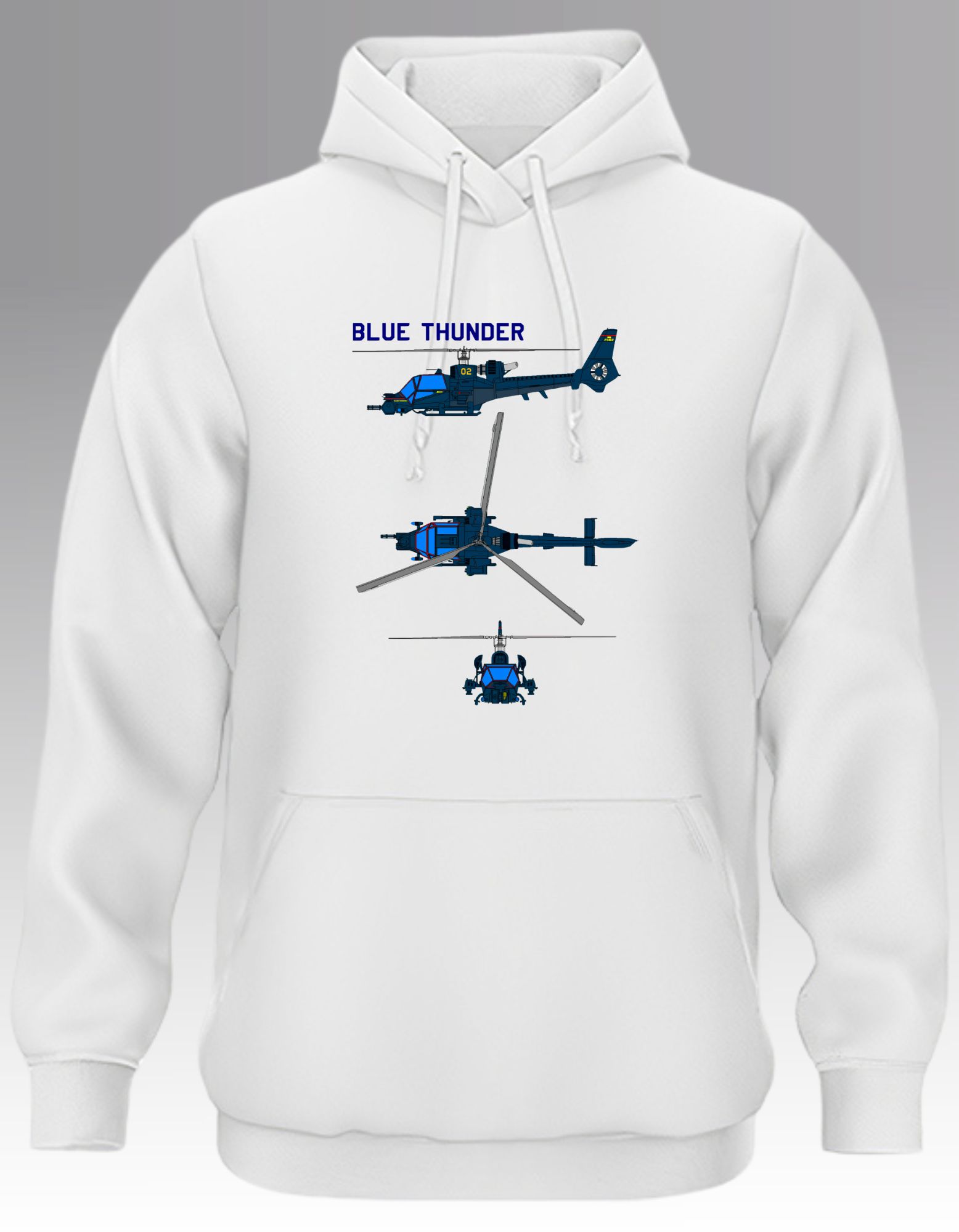 Blue Thunder Hoodie