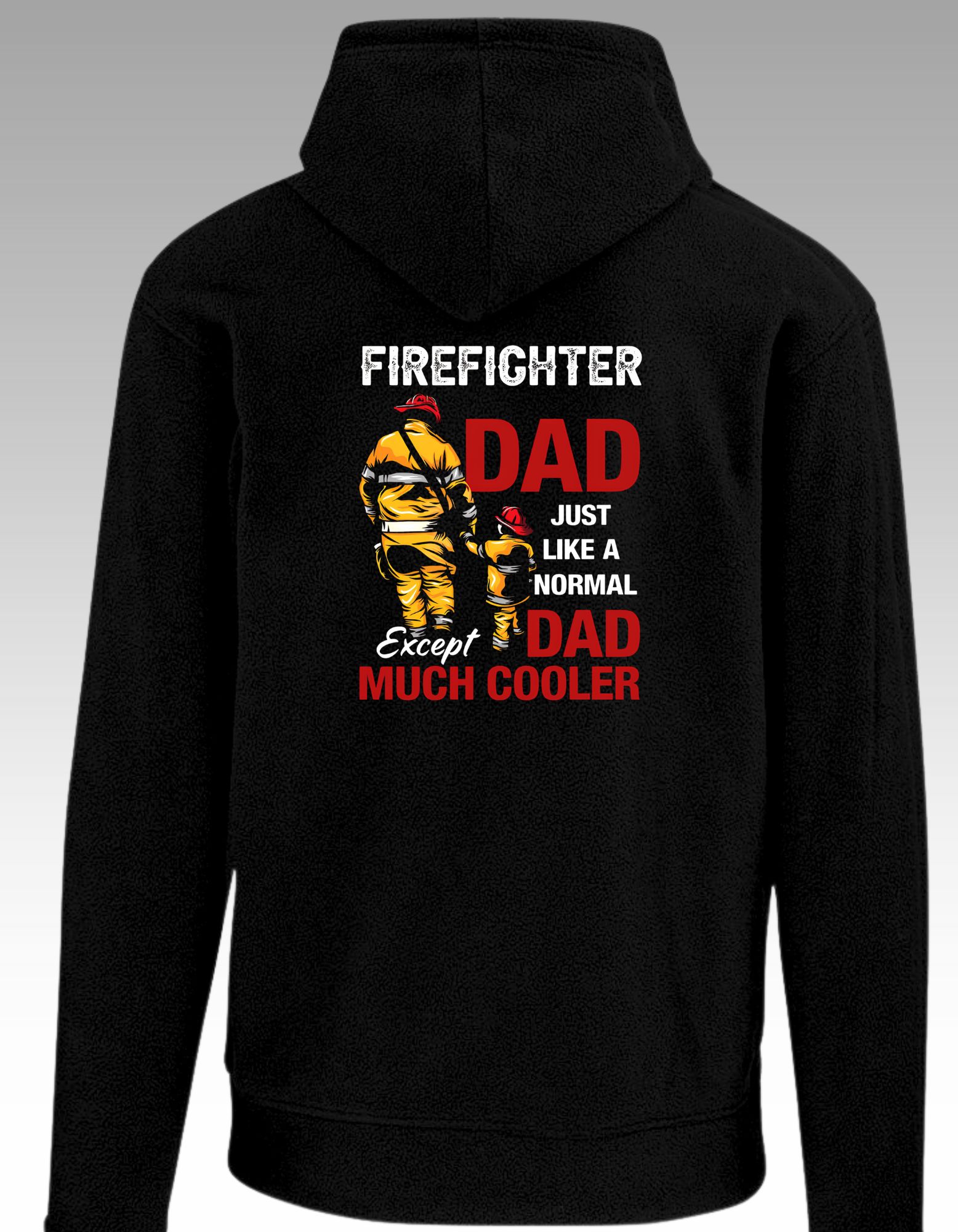 Firefighter Dad Hoodie