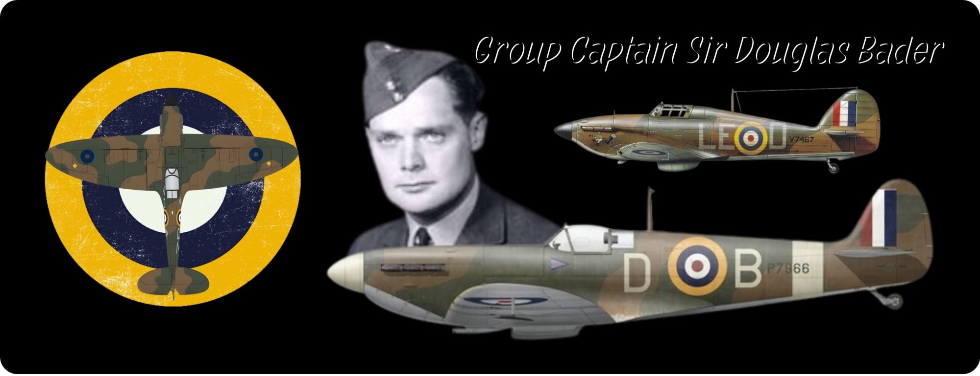 Douglas Bader Desk pad